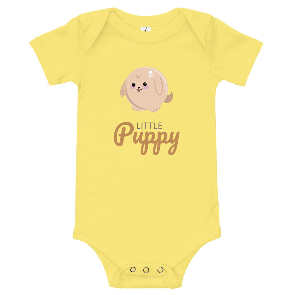 Little One - Puppy - Baby Bodysuit - Image 5