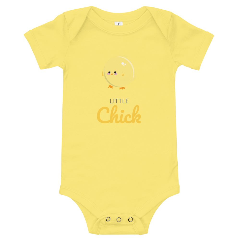 Little One - Chick - Baby Bodysuit - Image 5