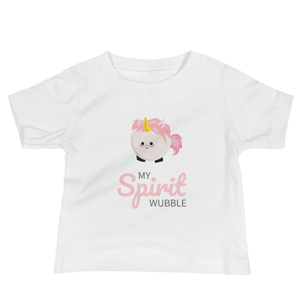 Unicorn My Spirit Wubble (Animal) - Baby Jersey Short Sleeve Tee