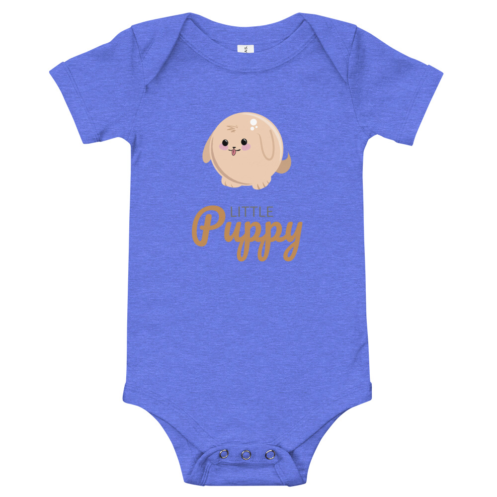 Little One - Puppy - Baby Bodysuit - Image 4