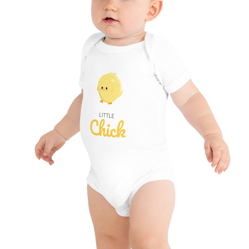 Little One - Chick - Baby Bodysuit - Image 2