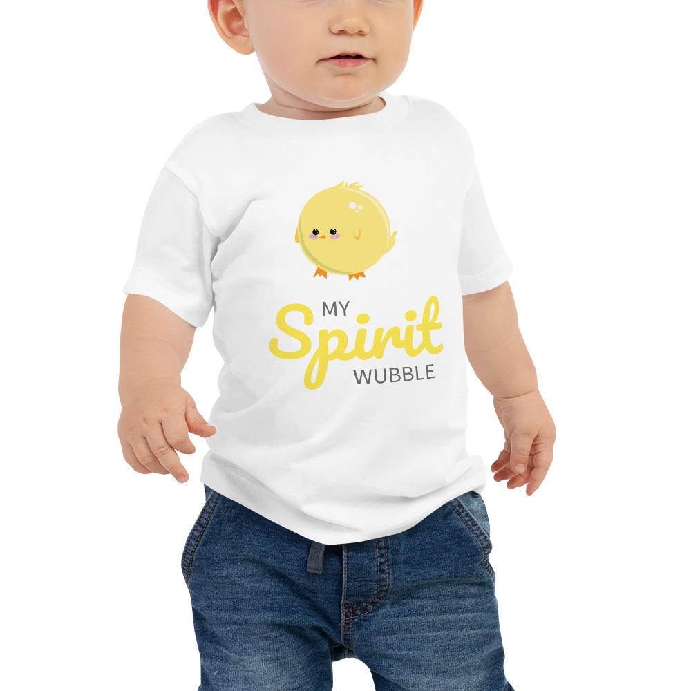 Chick My Spirit Wubble (Animal) - Baby Jersey Short Sleeve Tee - Image 2
