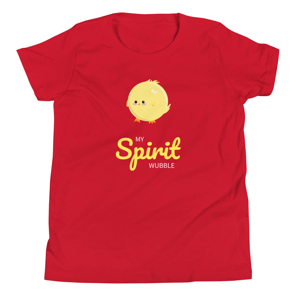 Chick My Spirit Wubble (Animal) - Youth Short Sleeve T-Shirt - Image 3