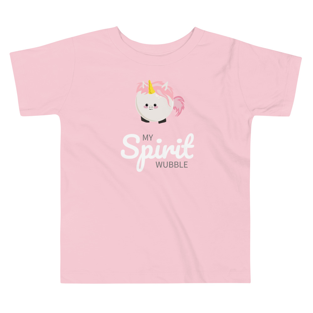 Unicorn My Spirit Wubble (Animal) - Toddler Short Sleeve Tee - Image 5