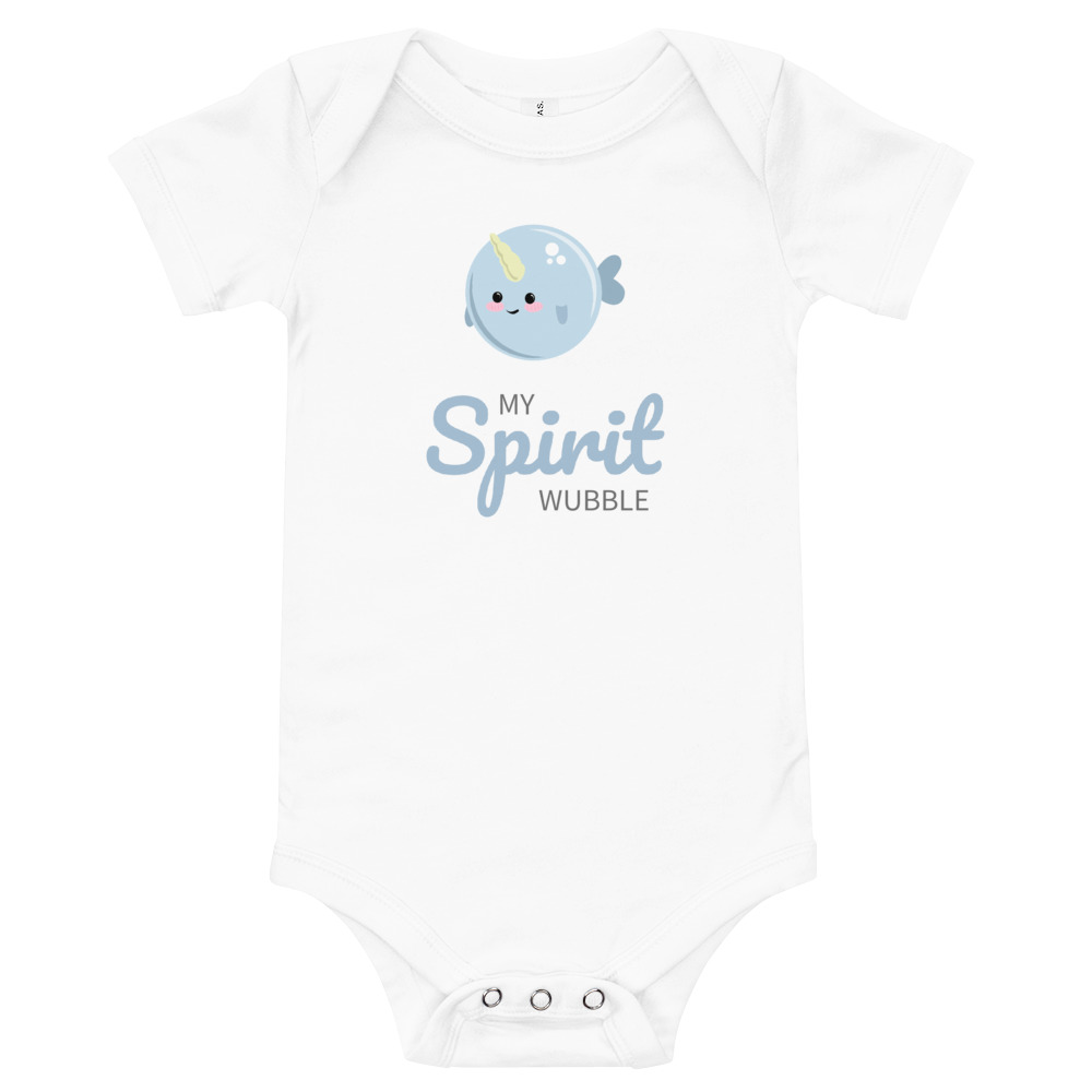 Narwhal My spirit Wubble (Animal) - Baby Bodysuit