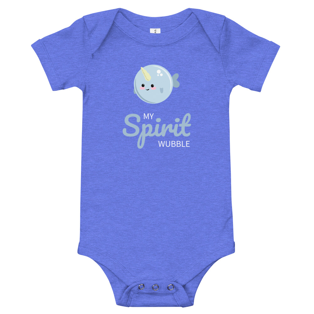 Narwhal My spirit Wubble (Animal) - Baby Bodysuit - Image 5