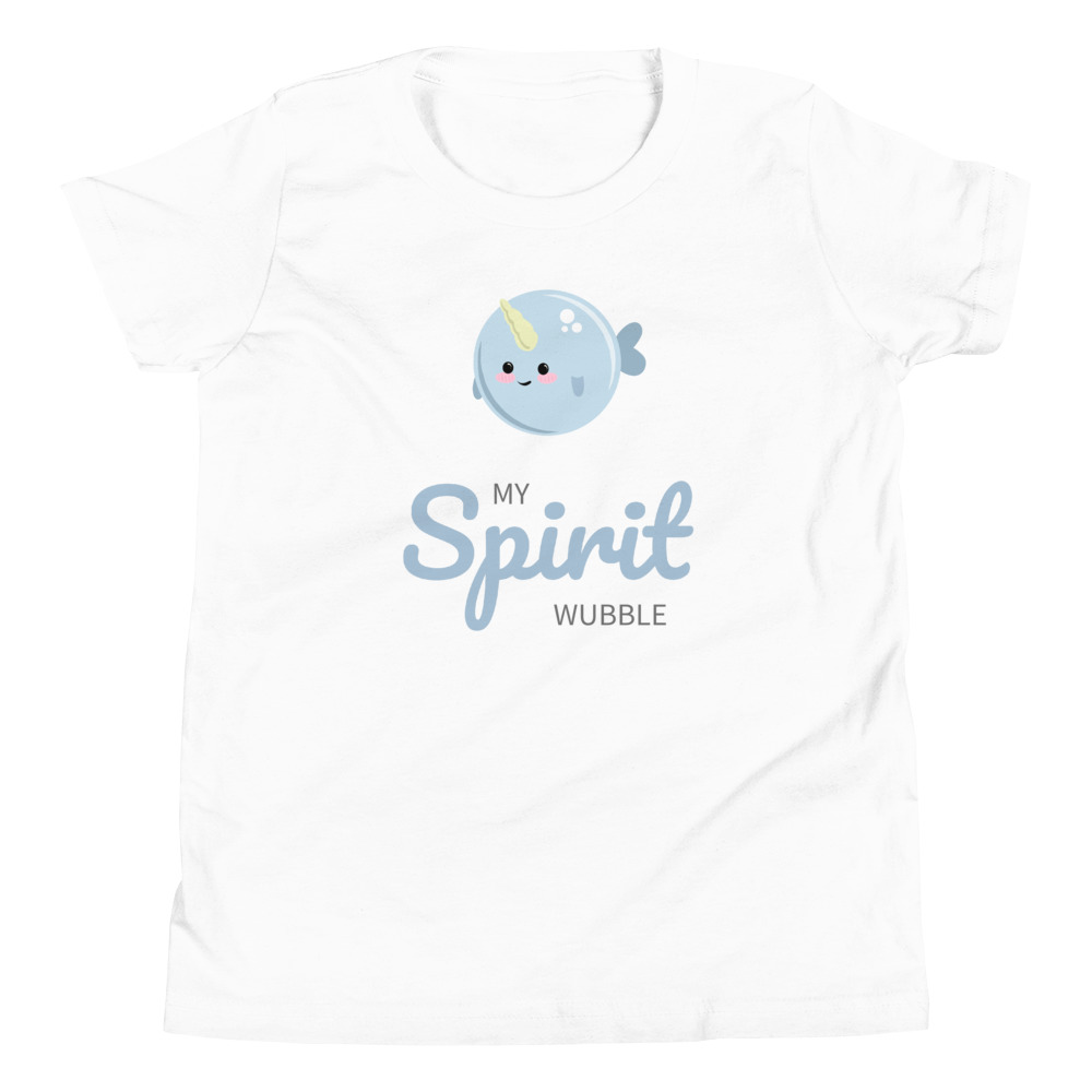 Narwhal My Spirit Wubble (Animal) - Youth Short Sleeve T-Shirt