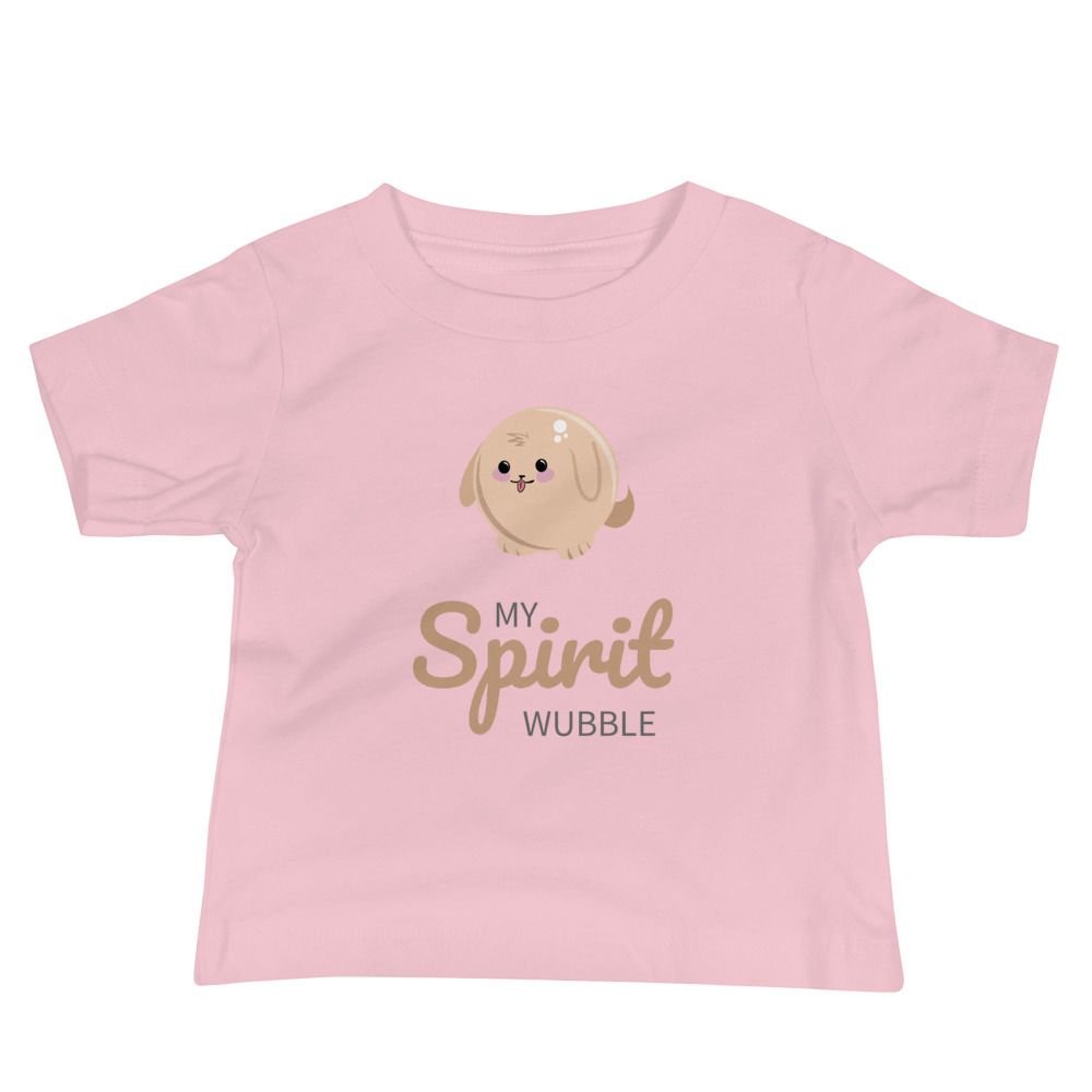 Puppy My Spirit Wubble (Animal) - Baby Jersey Short Sleeve Tee - Image 3