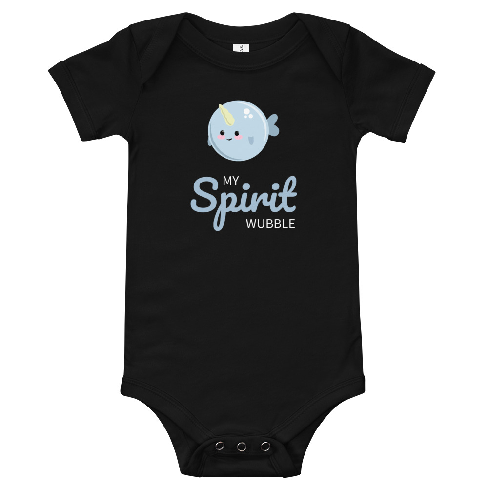 Narwhal My spirit Wubble (Animal) - Baby Bodysuit - Image 6