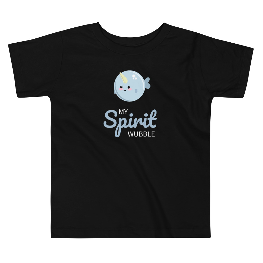 Narwhal My Spirit Wubble (Animal) - Toddler Short Sleeve Tee - Image 5