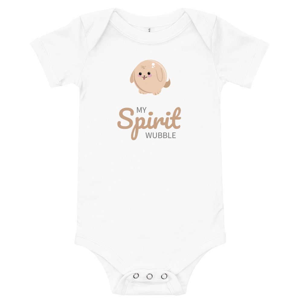 Puppy My Spirit Wubble (Animal) Baby Bodysuit Wubbles Wear